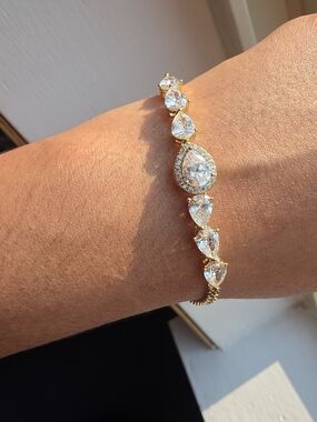Hermosa Pulsera Oro Laminado 14k